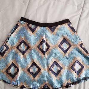 Sequin skirt